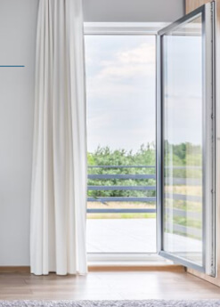 aluminium casement doors