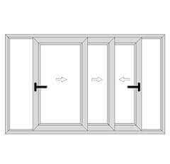 uPVC sliding windows